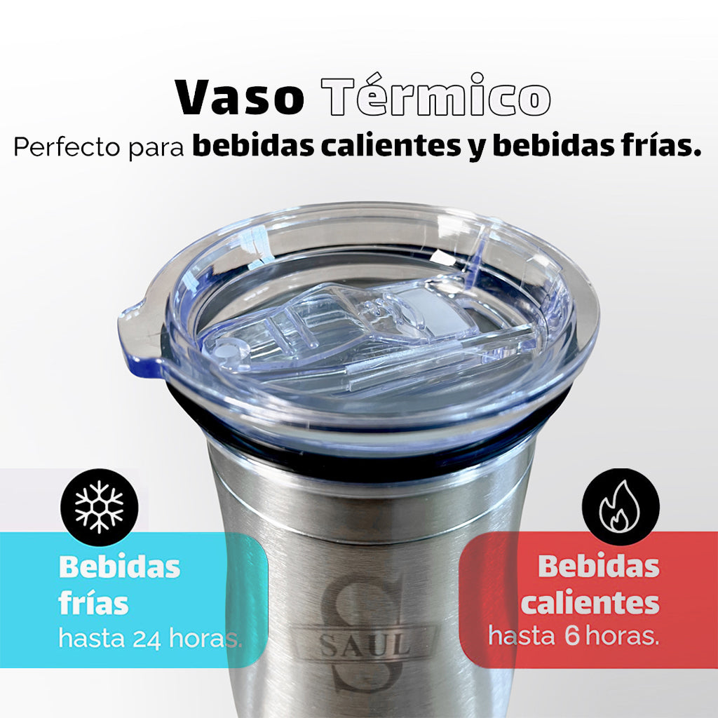 Vaso Térmico Acero